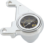 Arlen Ness Oil Pressure Gauge Kit For Harley Davidson FLD 1690 2012-2013 - Silver