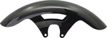 Arlen Ness Carbon Fibre 19" Cafe Front Fender For Harley Davidson FLHR 1450 1999-2003 Front - Black Gloss