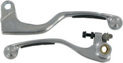 Moose Racing Competition Grip Lever Set For Honda CRF250R 2007-2015 - Black Silver