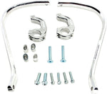 Moose Racing Contour Hand Guards - Silver