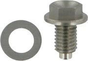 Moose Racing Magnetic Drain Plug For Suzuki RMZ450 2008-2014 - Silver