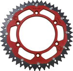 Moose Racing Dual Sprocket For Honda CR125 1984-2007 Rear Red 49T
