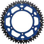Moose Racing Dual Sprocket For Yamaha IT 250 1981-1983 Rear Blue 52T