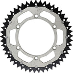 Moose Racing Dual Sprocket For Suzuki DR250 1990-1993 Rear Silver 49T