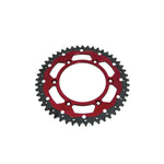 Moose Racing Dual Sprocket For Beta RR 250 2013-2018 Rear Black Red 49T