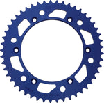 Moose Racing Rear Aluminium Sprocket For Yamaha DT 200 R 1989-1990 Rear Blue 49T