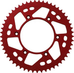 Moose Racing Rear Aluminium Sprocket For Honda CR125 1984-2007 Rear Red 53T