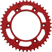 Moose Racing Rear Aluminium Sprocket For Beta RR 250 2013-2018 Rear Red 43T
