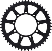 Moose Racing Rear Aluminium Sprocket For TM EN 125 2004-2019 Rear Black| Powder-Coated 49T