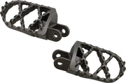 Moose Racing Pro Footpegs For Honda CR80B 1996-2002 - Chrome