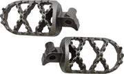 Moose Racing Pro Footpegs For Suzuki RM125 2003-2008 - Chrome