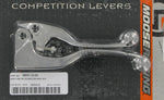 Moose Racing Competition Grip Lever Set For Honda XR250 R 1986-1995 - Black Silver