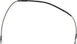 Moose Racing Stainless Steel Brake Hose For Suzuki DRZ125 L 2012-2019 Front - Braided
