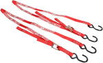 Moose Racing Extra Long Heavy Duty Tie Down Straps 213cm - Red