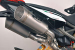 Spark Grid-O Titanium Dual Silencer For Ducati Hypermotard 950 2019-2024