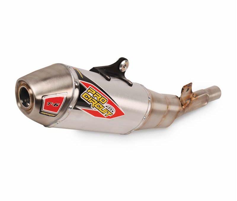 Pro Circuit T-6 Stainless Silencer For Kawasaki KX450 2024-2025