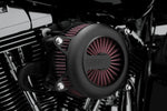 Vance & Hines VO2 Rogue Air Intake Kit For Harley Davidson FLHR 1584 2008-2011 - Black/Wrinkle