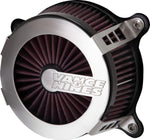 Vance & Hines VO2 Cage Fighter Air Intake Kit For Harley Davidson FLHR 1584 ABS 2008-2011 - Brushed Stainless/Silver