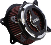 Vance & Hines VO2 Blade Air Intake For Harley Davidson FLD 1690 2012-2013 - Black/Contrast