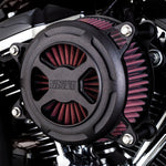 Vance & Hines VO2 X Air Intake For Harley Davidson FLDE 1750 ABS 2018-2020 - Black/Wrinkle