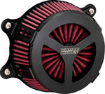 Vance & Hines V02 Radiant III Air Intake For Harley Davidson FLD 1690 2012-2013 - Black/Ceramic