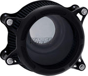 Vance & Hines VO2 Insight Air Intake Kit For Harley Davidson FLD 1690 2012-2013 - Black/Wrinkle