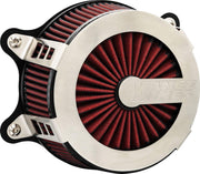 Vance & Hines VO2 Cage Fighter Air Intake Kit For Harley Davidson FLFBS 1923 ABS 2025-2026 - Brushed Stainless/Silver
