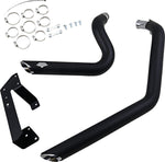 Vance & Hines Shortshots Staggered Exhaust System For Harley Davidson XL 1200 C 2004-2013 - Black