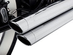 Vance & Hines Big Shots Staggered 2-into-2 Exhaust System For Harley Davidson FXST 1750 2020-2024 - Chrome