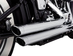 Vance & Hines Big Shots Staggered 2-into-2 Exhaust System For Harley Davidson FXST 1750 2020-2024 - Chrome