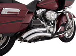 Vance & Hines Big Radius Exhaust System For Harley Davidson FLHR 1584 2007-2011 - Chrome