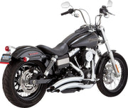 Vance & Hines Big Radius Exhaust System For Harley Davidson FXD 1584 2007-2010 - Chrome