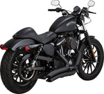 Vance & Hines Big Radius Exhaust System For Harley Davidson XL 1200 C 2014-2020 - Black