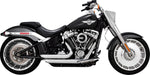 Vance & Hines Shortshots Staggered Exhaust System For Harley Davidson FLFB 1750 ABS 2018-2020 - Chrome