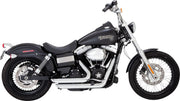 Vance & Hines Shortshots Staggered Exhaust System For Harley Davidson FXDB 1584 2012-2013 - Chrome