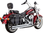 Vance & Hines 2-into-2 Big Shots Exhaust System For Harley Davidson FXSTI 1450 EFI 2004-2006 - Chrome