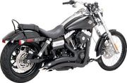 Vance & Hines 2-into-2 Big Radius Exhaust System For Harley Davidson FXD 1584 2007-2009 - Black