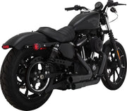 Vance & Hines Mini Grenades Exhaust System For Harley Davidson XL1200C 2004-2013 - Black