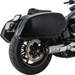 Vance & Hines 2 Into 1 Supersport Exhaust System For Harley Davidson FLDE 1750 ABS 2018-2020 - Brushed
