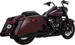 Vance & Hines Torquer 450 Silencers For Harley Davidson FLH 1868 ABS 2021 - Black