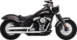 Vance & Hines Eliminator 300 Silencers For Harley Davidson FLFB 1750 2018-2020 - Chrome