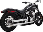Vance & Hines Eliminator 300 Silencers For Harley Davidson FLFB 1750 2018-2020 - Chrome