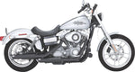 Vance & Hines 3" Twin Slash Silencers For Harley Davidson FXDXT 1450 2001-2003 Right - Black