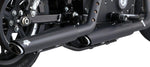 Vance & Hines 3" Twin Slash Silencers For Harley Davidson XL1200C 2014-2020 Right - Black