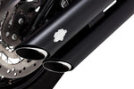 Vance & Hines 3" Twin Slash Silencers For Harley Davidson FLDE 1750 2018-2020 Right - Black