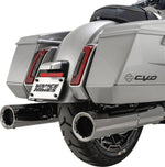 Vance & Hines Hi-Output Silencers For Harley Davidson FLH 1868 ABS 2021 - Dark Chrome