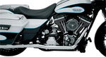 Vance & Hines Dual Dresser Header Exhaust System For Harley Davidson FLHR 1340 1995-1998 - Chrome