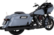 Vance & Hines Power Duals PCX Header System For Harley Davidson FLHR 1584 2009-2011 - Black