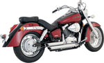 Vance & Hines Shortshots Staggered Exhaust System For Honda VT 750 C 2004-2012 - Chrome