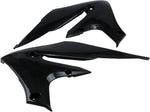 Cycra Powerflow Radiator Scoops For Yamaha WRF250 2020-2024 - Black